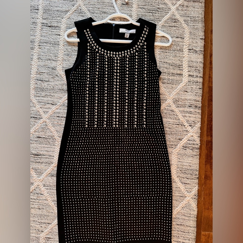 Evening black dress